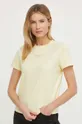 Tommy Jeans t-shirt in cotone giallo