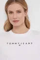 Хлопковая футболка Tommy Jeans белый