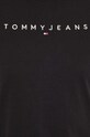 Бавовняна футболка Tommy Jeans чорний DW0DW17836