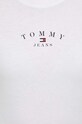 Μπλουζάκι Tommy Jeans λευκό DW0DW18140