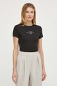Tričko Tommy Jeans DW0DW18140 černá SS24