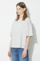 sivá Bavlnené tričko Carhartt WIP S/S Chester T-Shirt