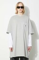 Дрехи Памучна тениска Carhartt WIP S/S Nelson Grand T-Shirt I031616.1YEGD сив