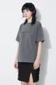 γκρί Βαμβακερό μπλουζάκι Carhartt WIP S/S Duster T-Shirt