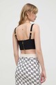 Топ Elisabetta Franchi чорний TO01742E2