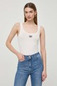 Elisabetta Franchi top semplice bianco TK20B42E2