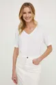 fehér Geox t-shirt W4510C-T3093 W T-SHIRT