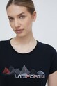 Μπλουζάκι LA Sportiva Peaks μαύρο O18999322