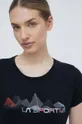 czarny LA Sportiva t-shirt Peaks