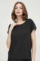 чорний Піжамна футболка Calvin Klein Underwear Жіночий
