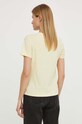 Ρούχα Βαμβακερό μπλουζάκι Tommy Jeans DW0DW14616 κίτρινο
