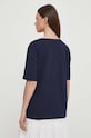 Clothing Lacoste cotton t-shirt TF7300 navy