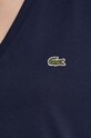Хлопковая футболка Lacoste TF7300 тёмно-синий