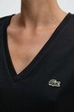 Хлопковая футболка Lacoste TF7300 чёрный