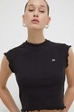 Топ Tommy Jeans чёрный DW0DW17884