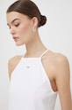 Tommy Jeans top alb DW0DW17885