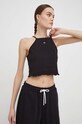Топ Tommy Jeans чорний DW0DW17885