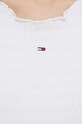 Tommy Jeans tricou DW0DW17888 alb