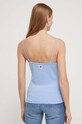 Odzież Tommy Jeans top DW0DW17364 niebieski