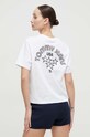 Бавовняна футболка Tommy Jeans білий DW0DW17831