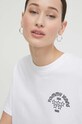 Бавовняна футболка Tommy Jeans DW0DW17831 білий