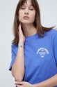 Βαμβακερό μπλουζάκι Tommy Jeans DW0DW17831 μπλε