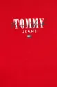 piros Tommy Jeans t-shirt