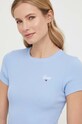 Μπλουζάκι Tommy Jeans DW0DW17986 μπλε SS24