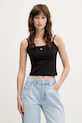 Tommy Jeans top 2-pack DW0DW18148 alb SS25