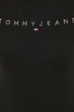 Βαμβακερό μπλουζάκι Tommy Jeans μαύρο DW0DW17827