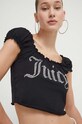 Топ Juicy Couture чёрный JCWCT23309.101