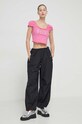 Juicy Couture top JCWCT23309.650 rosa SS24
