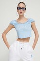 Juicy Couture top niebieski JCWCT23309.134