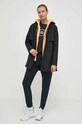 Helly Hansen tricou din bumbac 54080 negru SS24