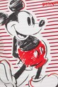 Desigual t-shirt x Disney MICKEY PATCH 24SWTK77 czerwony