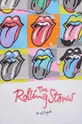 Pamučna majica Desigual x The Rolling Stones Ženski