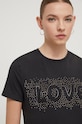 Tričko Desigual DARWIN černá 24SWTK83