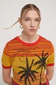 Desigual pulover portocaliu 24SWTK87