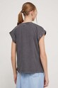 Oblečení Bavlněné tričko Desigual BERLIN 24SWTK55 šedá