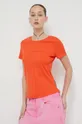 pomarańczowy Desigual t-shirt BASIC CUTS