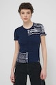 Desigual t-shirt LOU granatowy 24SWTKA8