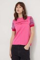 Majica kratkih rukava Desigual LINDON roza 24SWTKB2