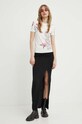 Desigual t-shirt MIRNA 24SWTK10 beige SS24