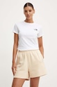Βαμβακερό μπλουζάκι The North Face W S/S Redbox Slim Tee NF0A87NMFN41 λευκό AW24