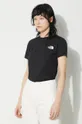 The North Face cotton t-shirt W S/S Redbox Slim Tee 100% Cotton