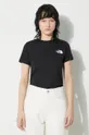 nero The North Face t-shirt in cotone W S/S Redbox Slim Tee