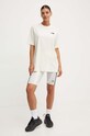 The North Face t-shirt bawełniany W S/S Essential Oversize Tee NF0A87NQQLI1 beżowy SS24