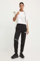 The North Face tricou W Simple Dome Cropped Slim Tee alb