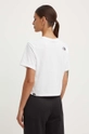 Μπλουζάκι The North Face W Simple Dome Cropped Slim Tee 60% Βαμβάκι, 40% Πολυεστέρας