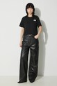 Tričko The North Face W Simple Dome Cropped Slim Tee NF0A87U4JK31 černá SS25